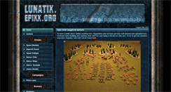 Desktop Screenshot of lunatix.epixx.org